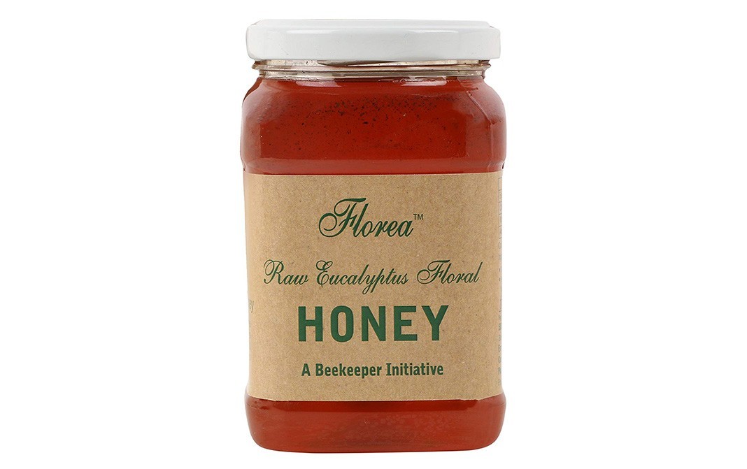 Florea Raw Eucalyptus Floral Honey   Glass Jar  500 grams